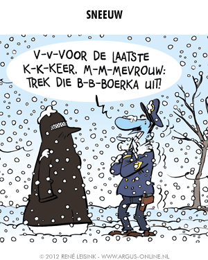Klik hier voor meer Argus cartoons